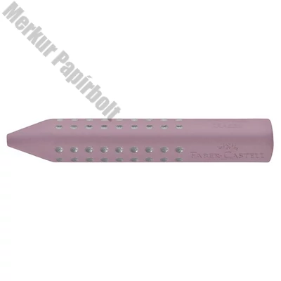 Radír FABER-CASTELL Grip 2001 háromszögletű 90x15x15mm rózsaszín árnyalat