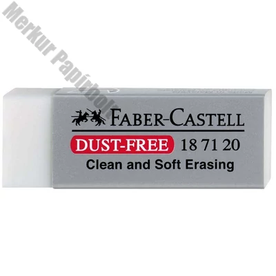 Radír FABER-CASTELL papírtokos forgács mentes 62x22x13mm fehér