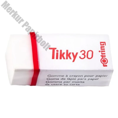 Radír ROTRING Tikky 30 papírtokos 42x12x 7mm fehér