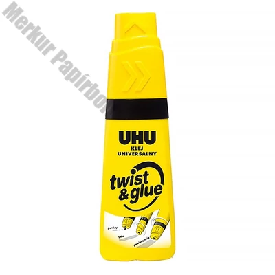 Ragasztó folyékony UHU Twist&Glue 3in1 univerzális 35 ml