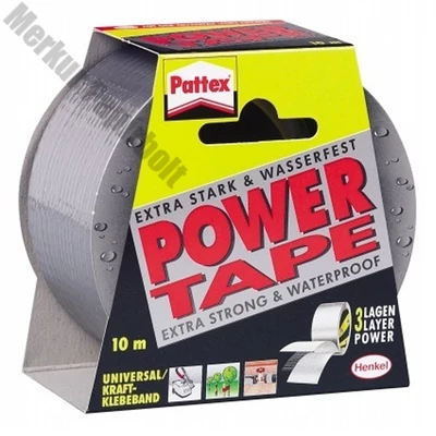 Ragasztószalag HENKEL Pattex Power Tape 50mmx10m ezüst
