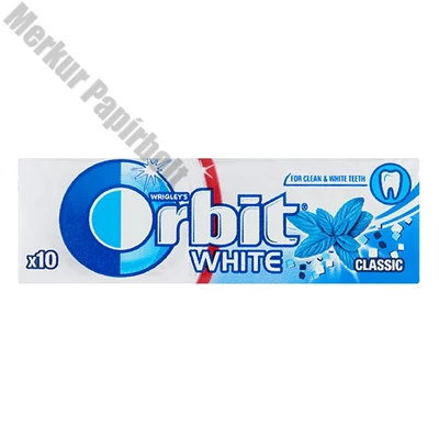 Rágógumi ORBIT White Classic 14 g