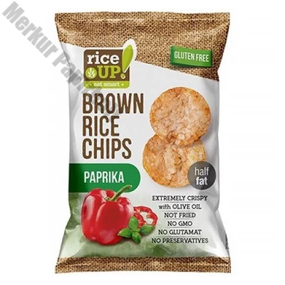 Rizschips RICE UP paprikás 60 g