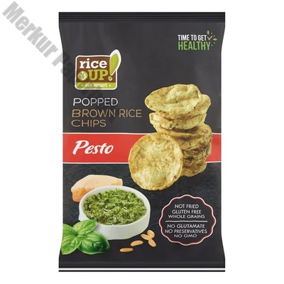 Rizschips RICE UP pestós 60 g