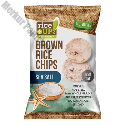 Rizschips RICE UP tengeri sós 60 g