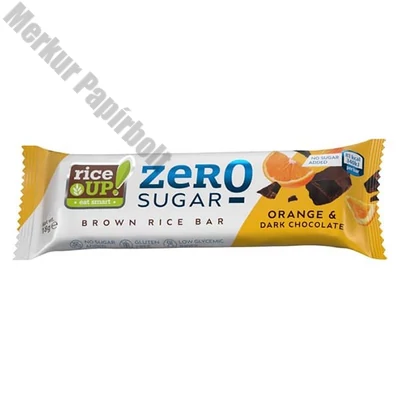 Rizsszelet RICE UP Zero narancsos étcsokoládés 18 g