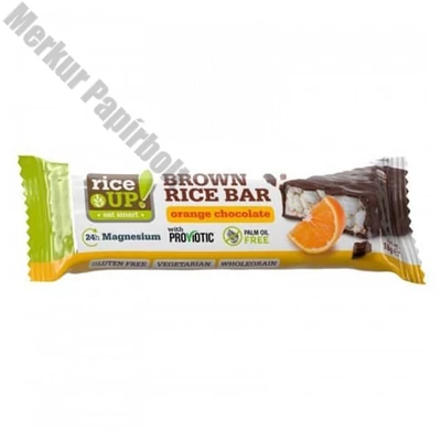 Rizsszelet RICE UP narancsos étcsokoládés 18 g