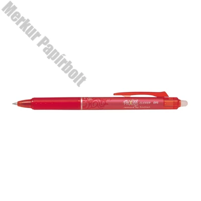 Rollertoll PILOT Frixion Clicker nyomógombos radírozható 0,25 mm piros