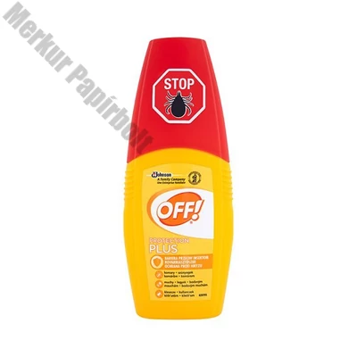 Rovarriasztó OFF! Protection Plus szúnyog- kullancs- és légyriasztó 100 ml pumpás folyadék