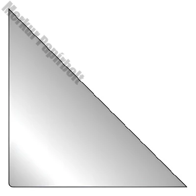 Sarokzseb DJOIS öntapadós 100x100 mm átlátszó 12 darabos