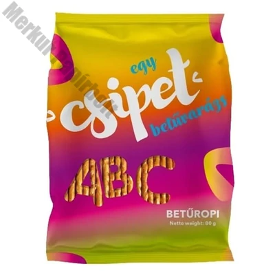 Sóspálcika CSIPET betűropi 80 g