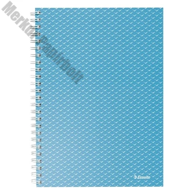 Spirálfüzet kockás ESSELTE A/5 80 lapos Colour Breeze kék
