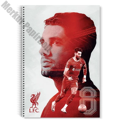 Spirálfüzet vonalas LIVERPOOL A/4 70 lapos