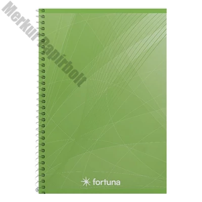 Spirálfüzet sima FORTUNA Basic A/5 70 lapos
