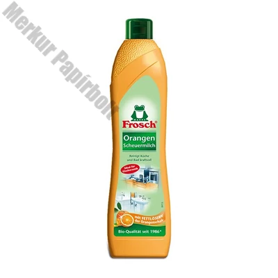 Súrolókrém FROSCH narancs környezetbarát 500 ml