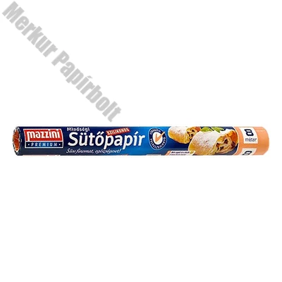 Sütőpapír MAZZINI Premium szilikonos 8m