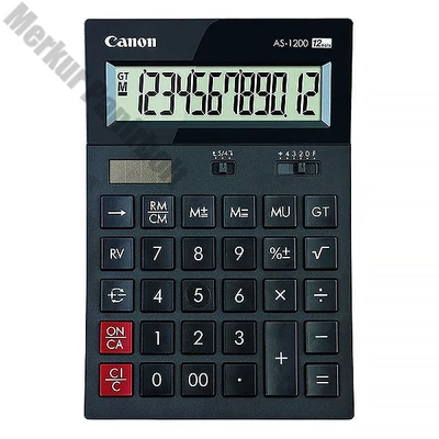 Számológép asztali CANON AS-1200 környezetbarát 12 digit