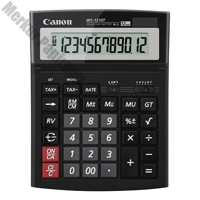 Számológép asztali CANON WS-1210T környezetbarát 12 digit