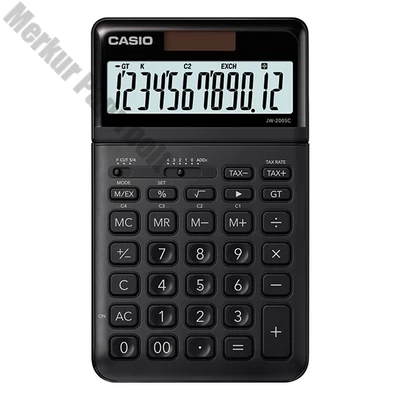 Számológép asztali CASIO JW 200 SC 12 digit fekete