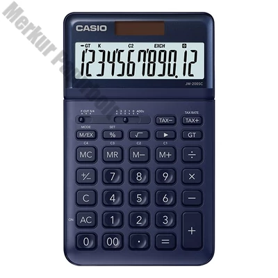 Számológép asztali CASIO JW 200 SC 12 digit sötétkék