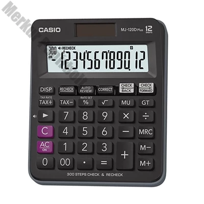Számológép asztali CASIO MJ-120D Plus 12 digit
