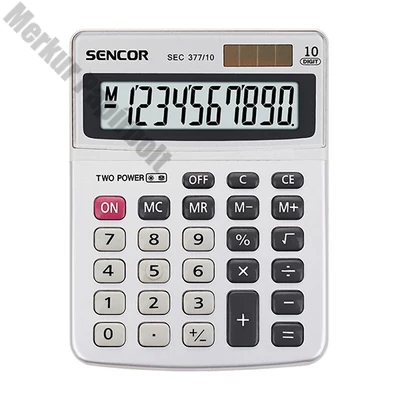 Számológép asztali SENCOR SEC 377/10 10 digit