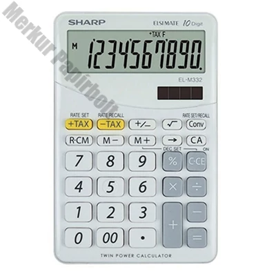 Számológép asztali SHARP EL-M332 10 digit fehér
