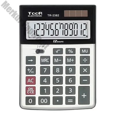Számológép asztali TOOR TR-2382 12 digit