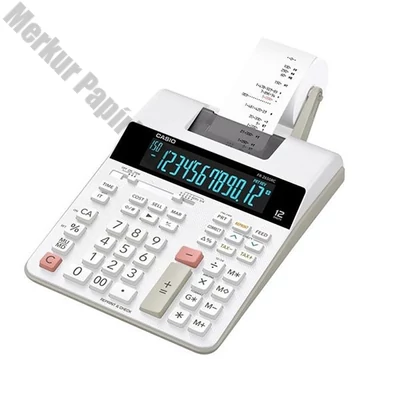 Számológép szalagos CASIO FR-2650RC 12 digit
