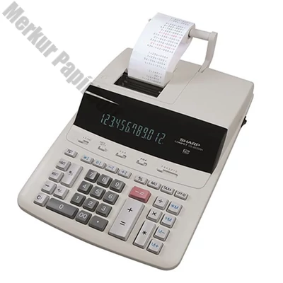 Számológép szalagos SHARP CS-2635RHGYSE 12 digit