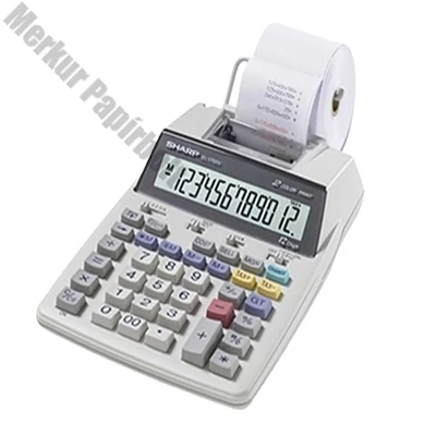 Számológép szalagos SHARP EL-1750V 12 digit