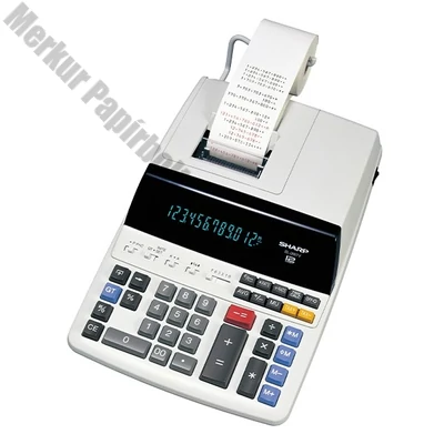 Számológép szalagos SHARP EL-2607V 12 digit