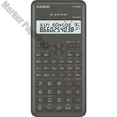 Számológép tudományos CASIO FX-82MS2E 240 funkciós2 soros 10+2 digit