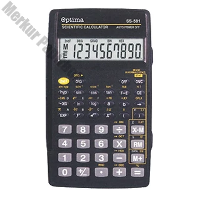 Számológép tudományos OPTIMA SS-501 56 funkciós 10 digit