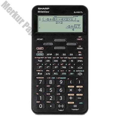 Számológép tudományos SHARP EL-W531TLBBK 420 funkciós 12 digit fekete