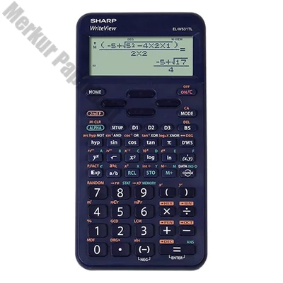 Számológép tudományos SHARP EL-W531TLBBL 420 funkciós 12 digit kék