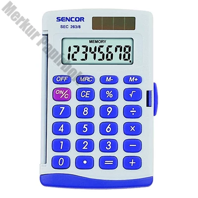 Számológép zseb SENCOR SEC 263/8 8 digit