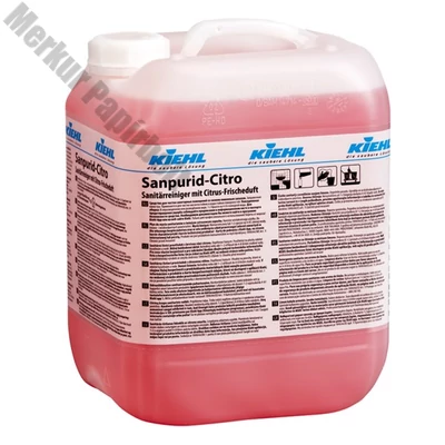 Szaniter tisztító KIEHL Sanqurid-citrus illattal 10L