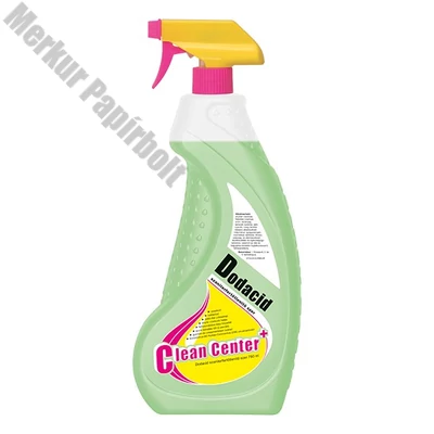 Szanitertisztító szórófejes CLEAN CENTER Dodacid fertőtlenítő hatású 750 ml