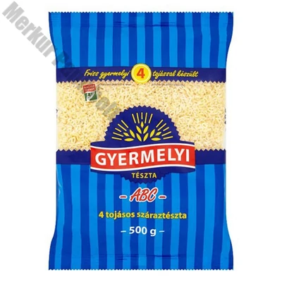 Száraztészta ABC GYERMELYI 4 tojásos 500 g