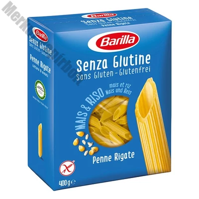 Száraztészta BARILLA Penne rigate gluténmentes 400 g
