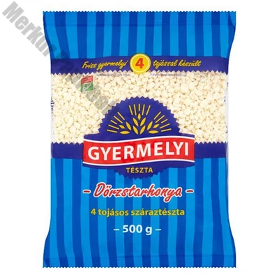 Száraztészta dörzstarhonya GYERMELYI 4 tojásos 500 g