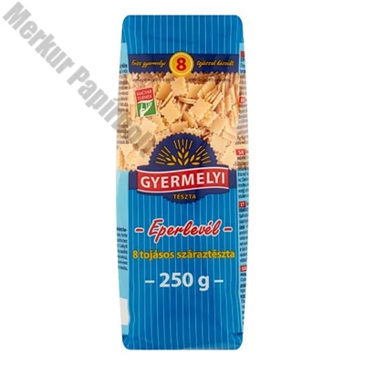 Száraztészta eperlevél GYERMELYI 8 tojásos 250 g