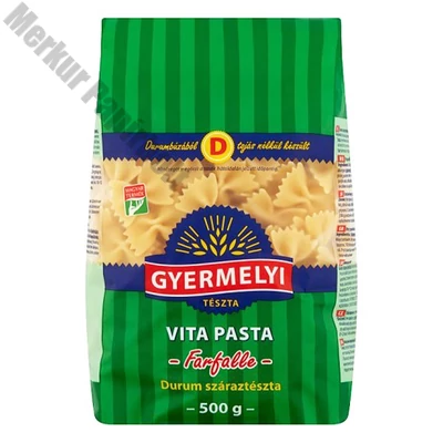 Száraztészta masni GYERMELYI Vita Pasta durum 500 g