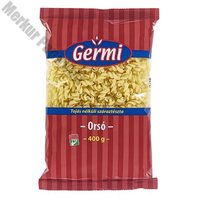 Száraztészta orsó GYERMELYI Germi tojás nélküli 400 g