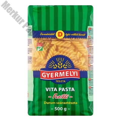 Száraztészta orsó GYERMELYI Vita Pasta durum 500 g