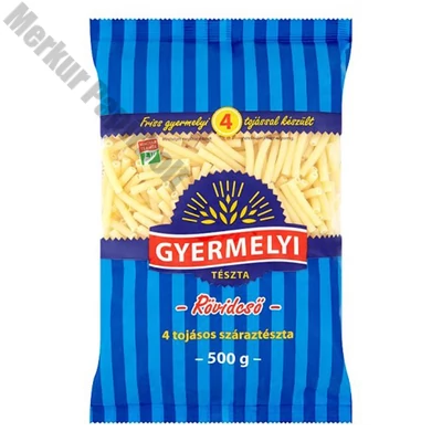 Száraztészta rövidcső GYERMELYI 4 tojásos 500 g