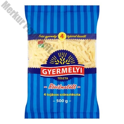Száraztészta rövidmetélt GYERMELYI 4 tojásos 500 g