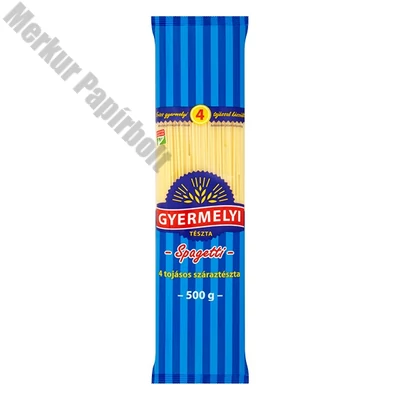 Száraztészta spagetti GYERMELYI 4 tojásos 500 g