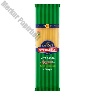 Száraztészta spagetti GYERMELYI Vita Pasta durum 500 g
